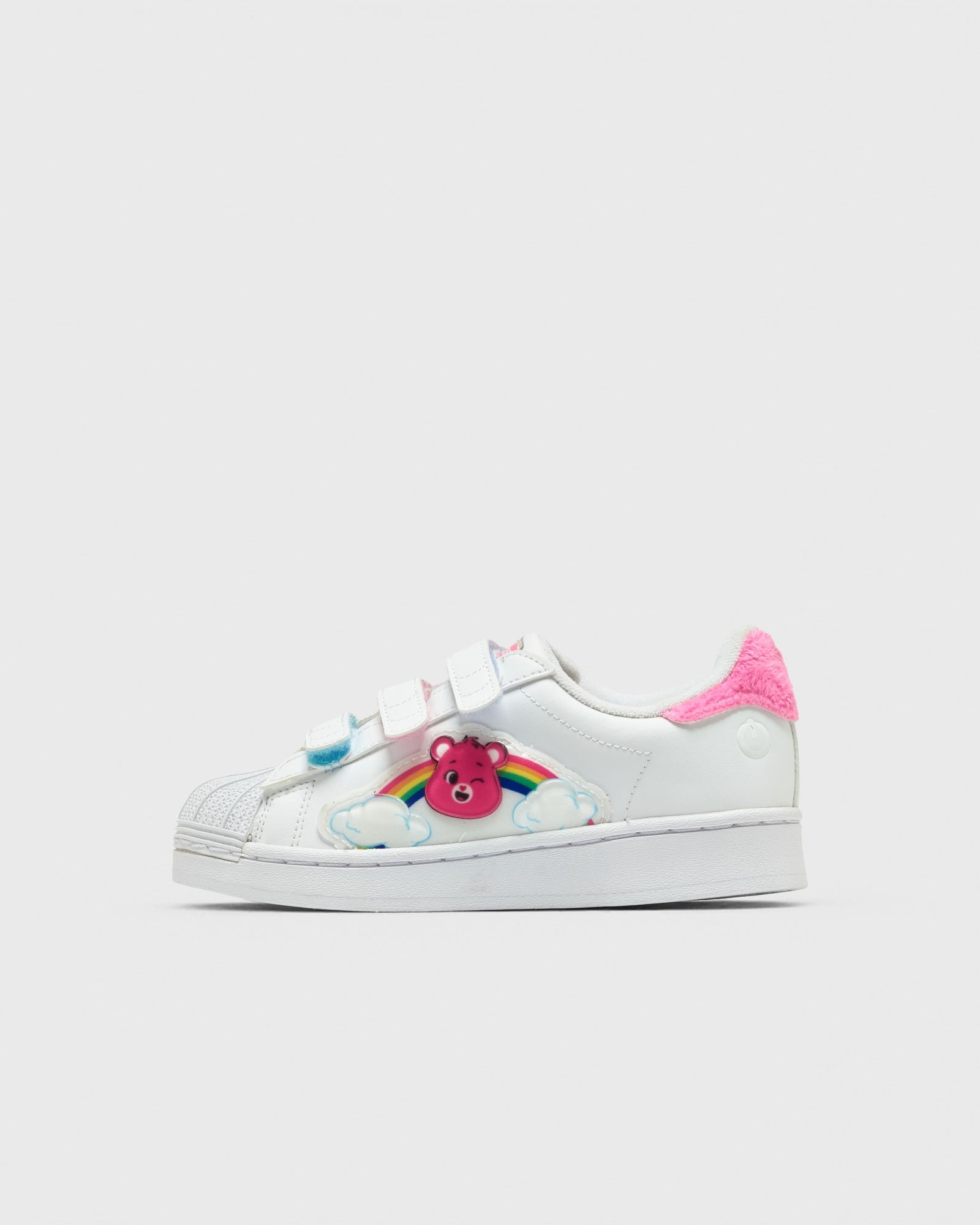 Adidas X CARE BEARS SUPERSTAR LED LIGHTS COMFORT CLOSURE, white