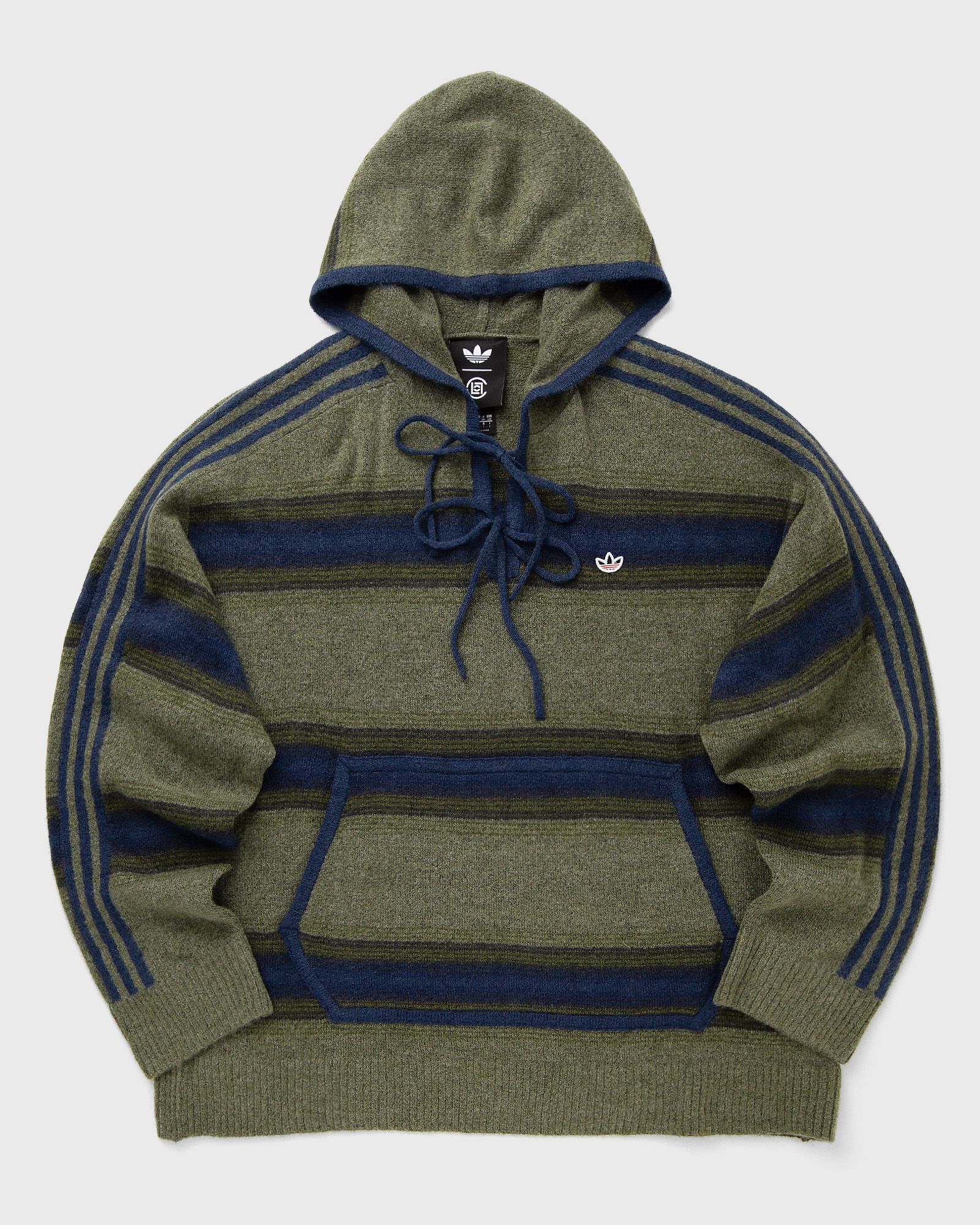 Adidas X CLOT BAJA HOODIE BY EDISON CHEN, blue|green