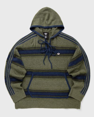 Adidas X CLOT BAJA HOODIE BY EDISON CHEN, blue|green