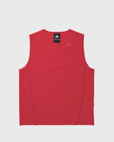 Adidas X entire studios D4T Training Tank, red