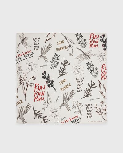 Adidas X SONG FOR THE MUTE RUNNING BANDANA, white