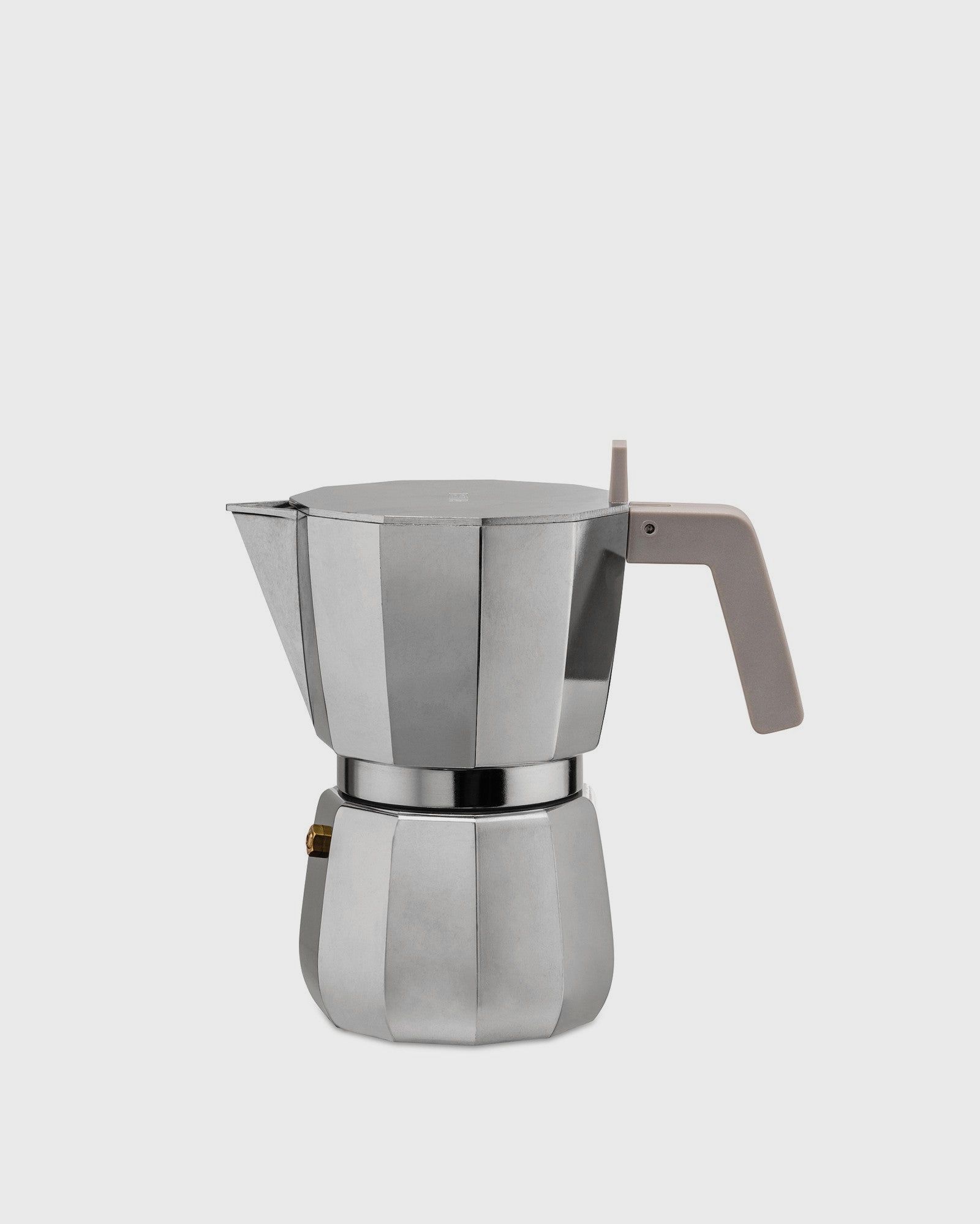 Alessi MOKA, Espresso coffee maker 3 T, silver