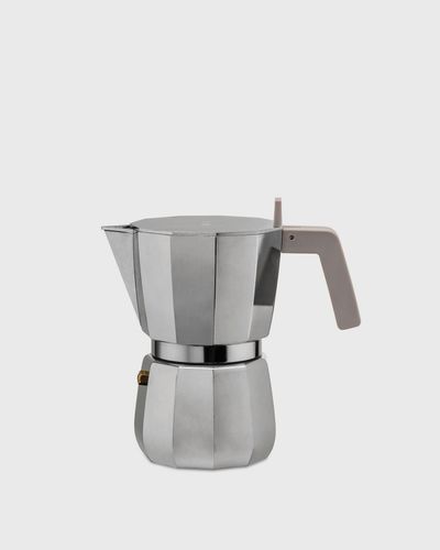 Alessi MOKA, Espresso coffee maker 3 T, silver