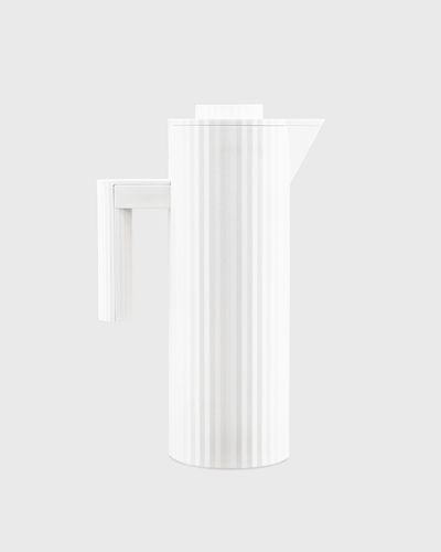 Alessi PLISSE THERMO INSULATED JUG, white