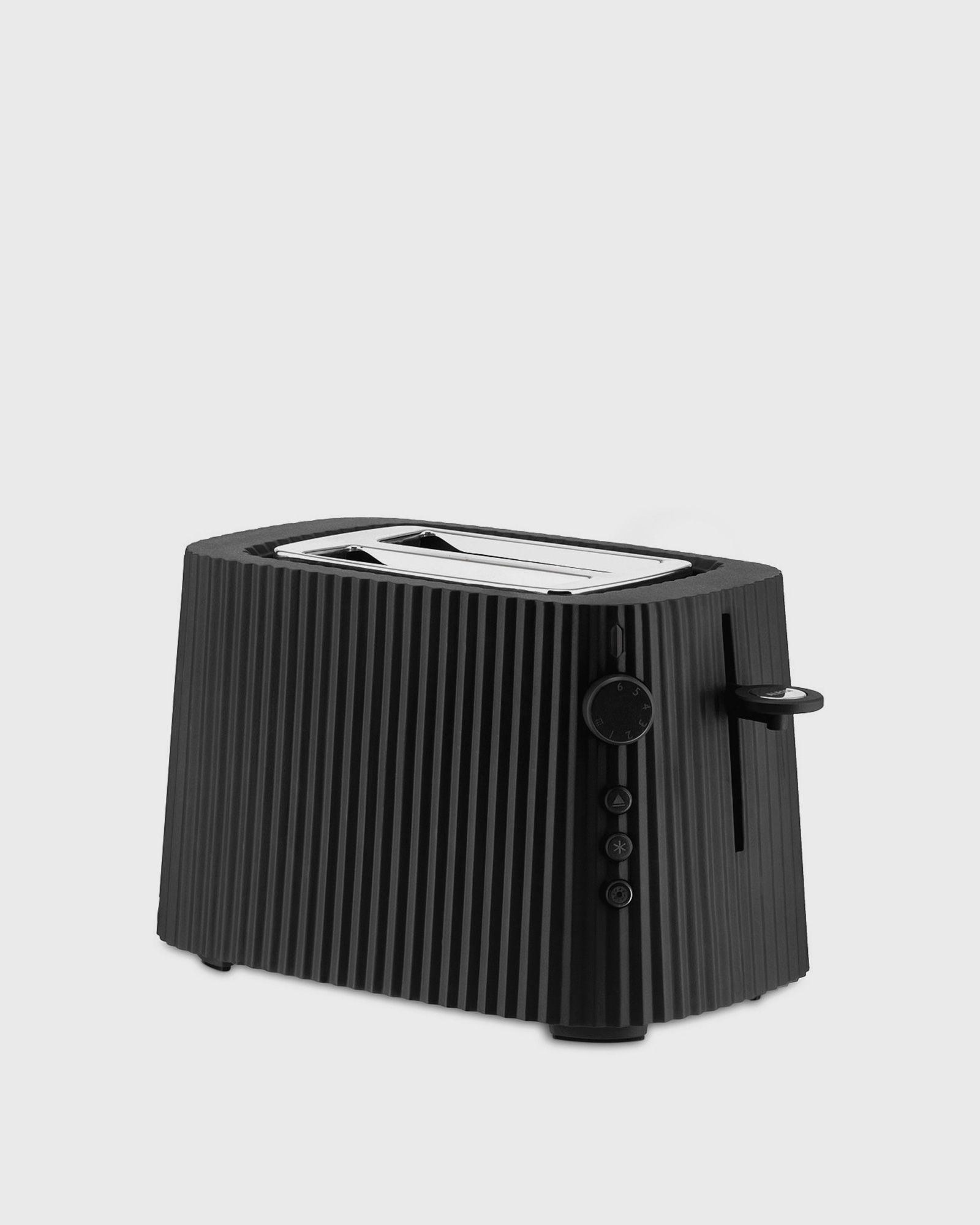 Alessi PLISSE TOASTER - EU PLUG, black