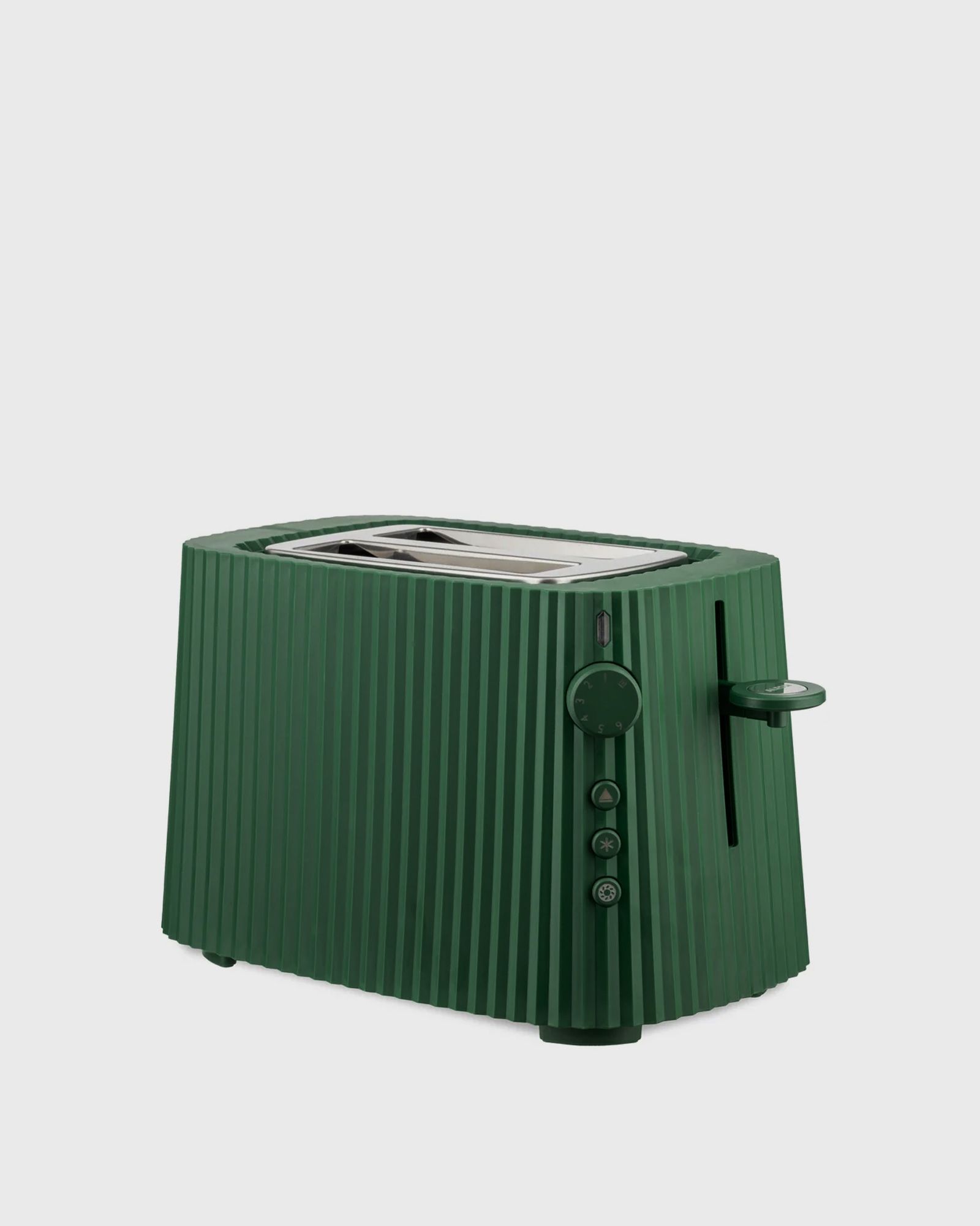 Alessi PLISSE TOASTER - EU PLUG, green