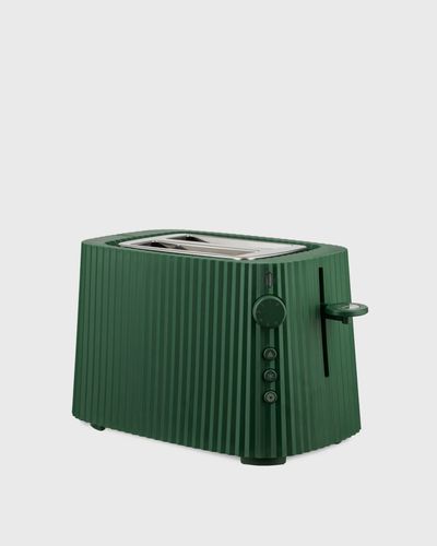 Alessi PLISSE TOASTER - EU PLUG, green