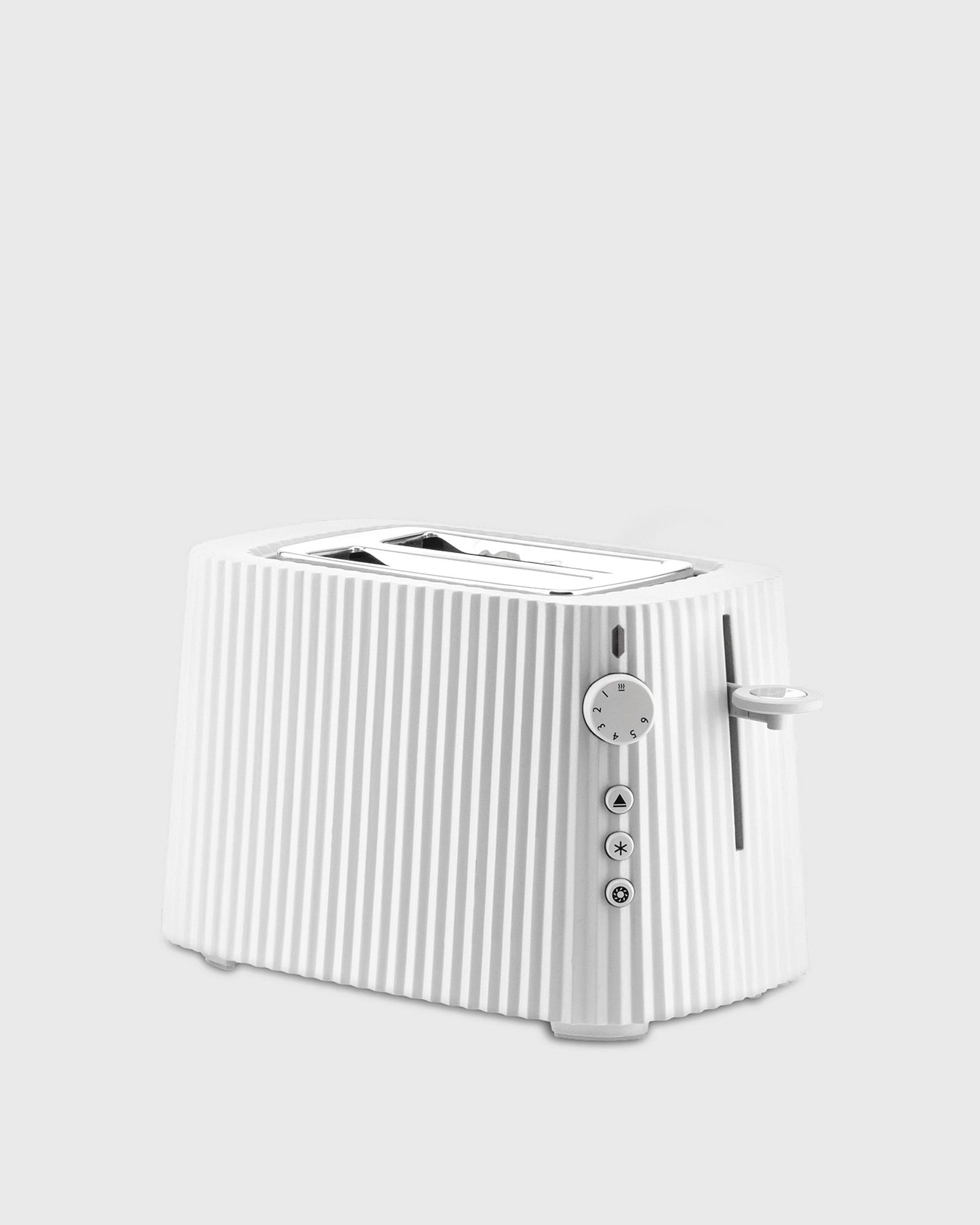 Alessi PLISSE TOASTER - eu plug, white