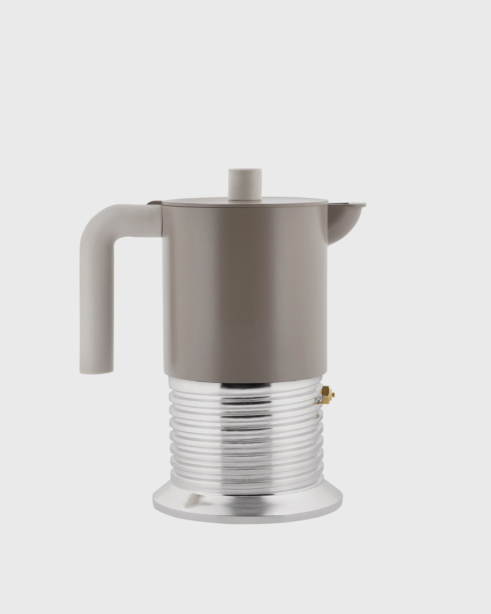 Alessi VITE ESPRESSOMASCHINE 6 Tassen, grey|silver