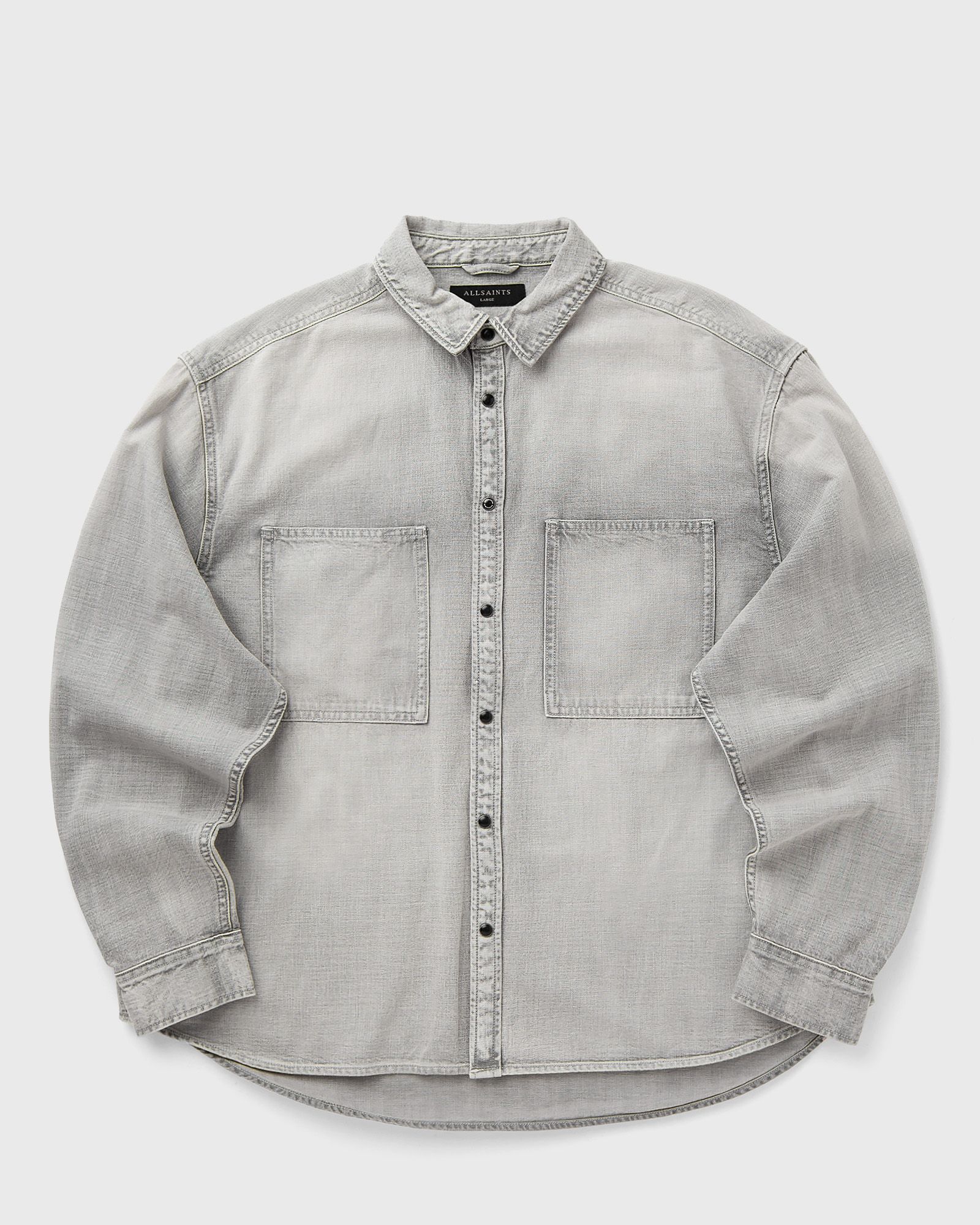 AllSaints AL CANVAS SHIRT, grey