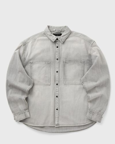 AllSaints AL CANVAS SHIRT, grey