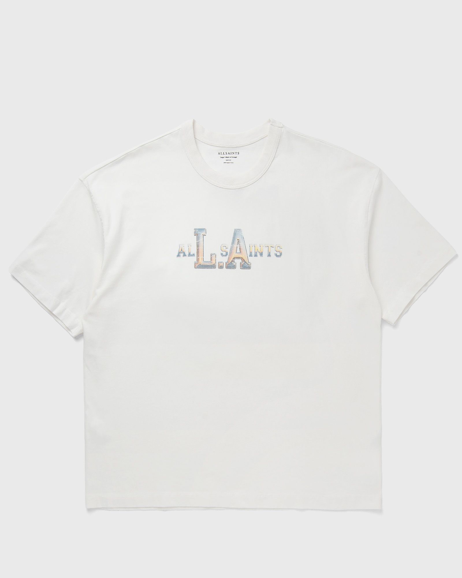 AllSaints ANGELINO SS CREW, white