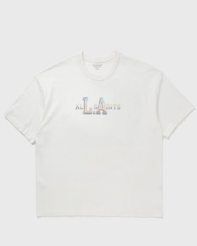 AllSaints ANGELINO SS CREW, white
