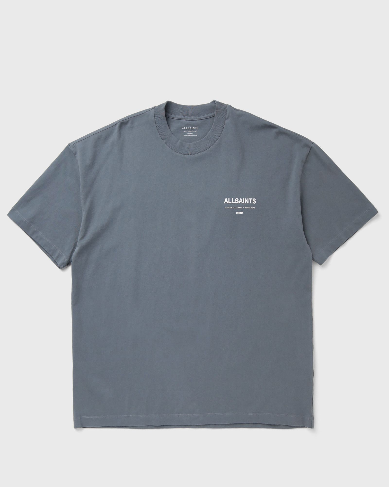 AllSaints BACKSTAGE SS CREW TEE, blue