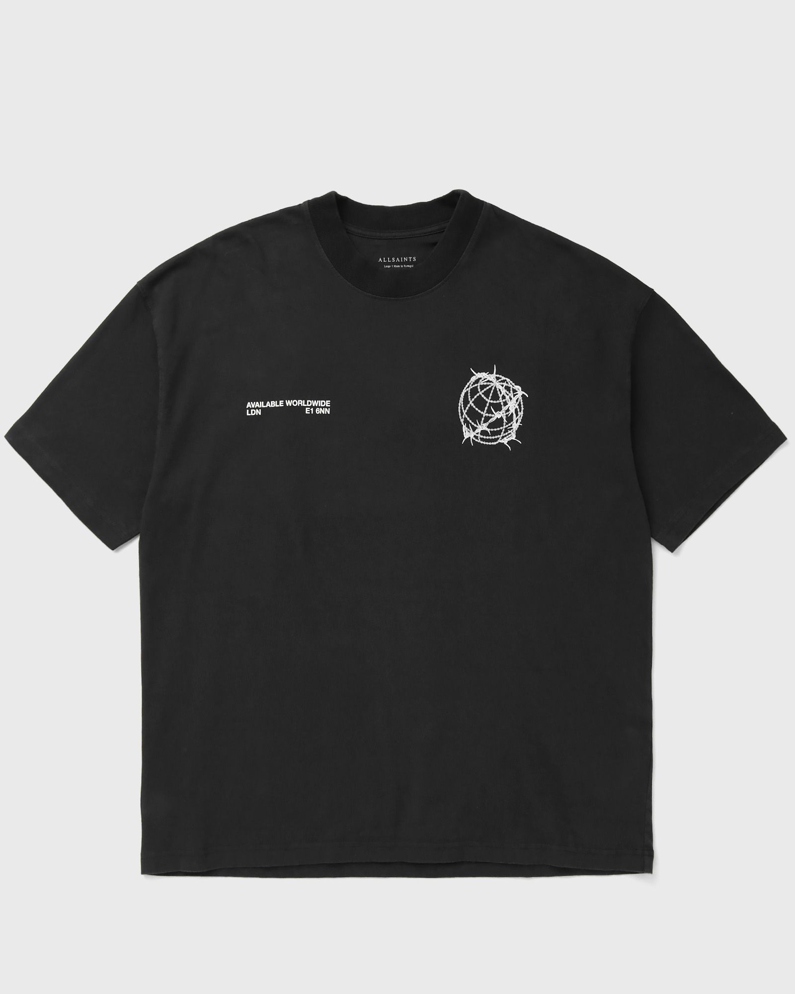 AllSaints CALLER SS CREW TEE, grey