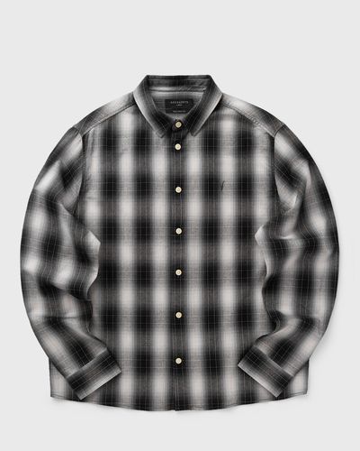 AllSaints HOLBORN LS SHIRT, black