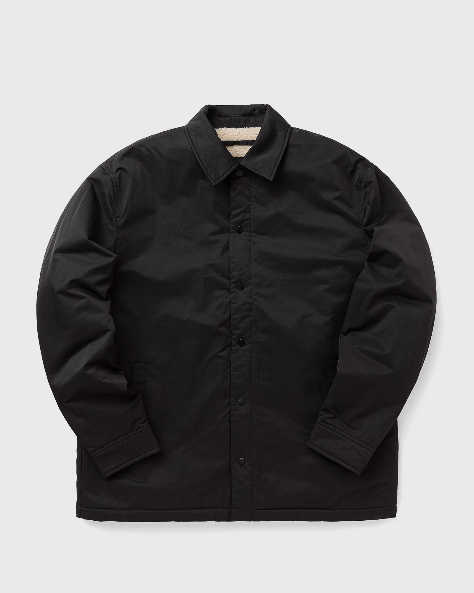 AllSaints LONGHAUL SHACKET, black