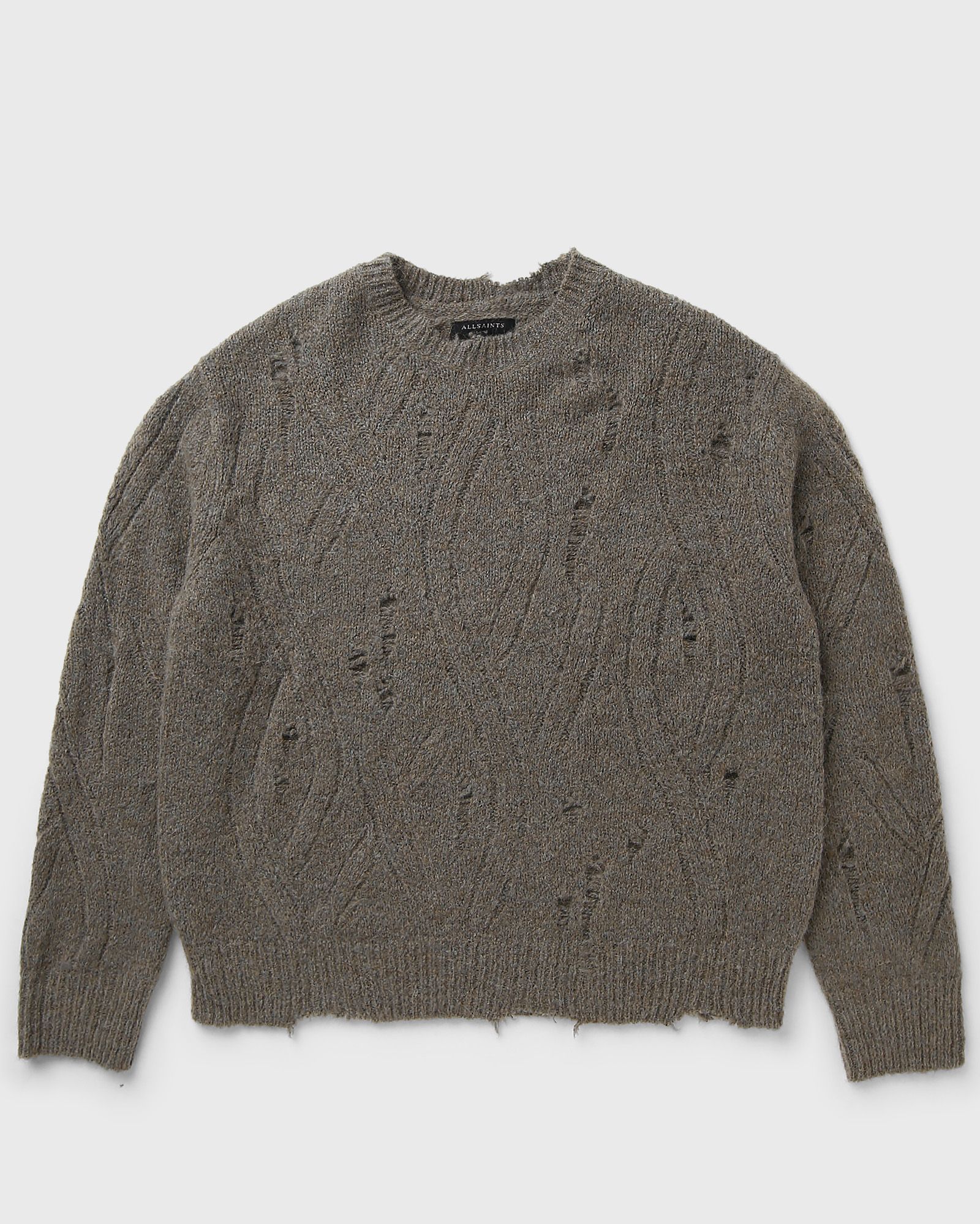 Allsaints Herren Grau Niko Crew
