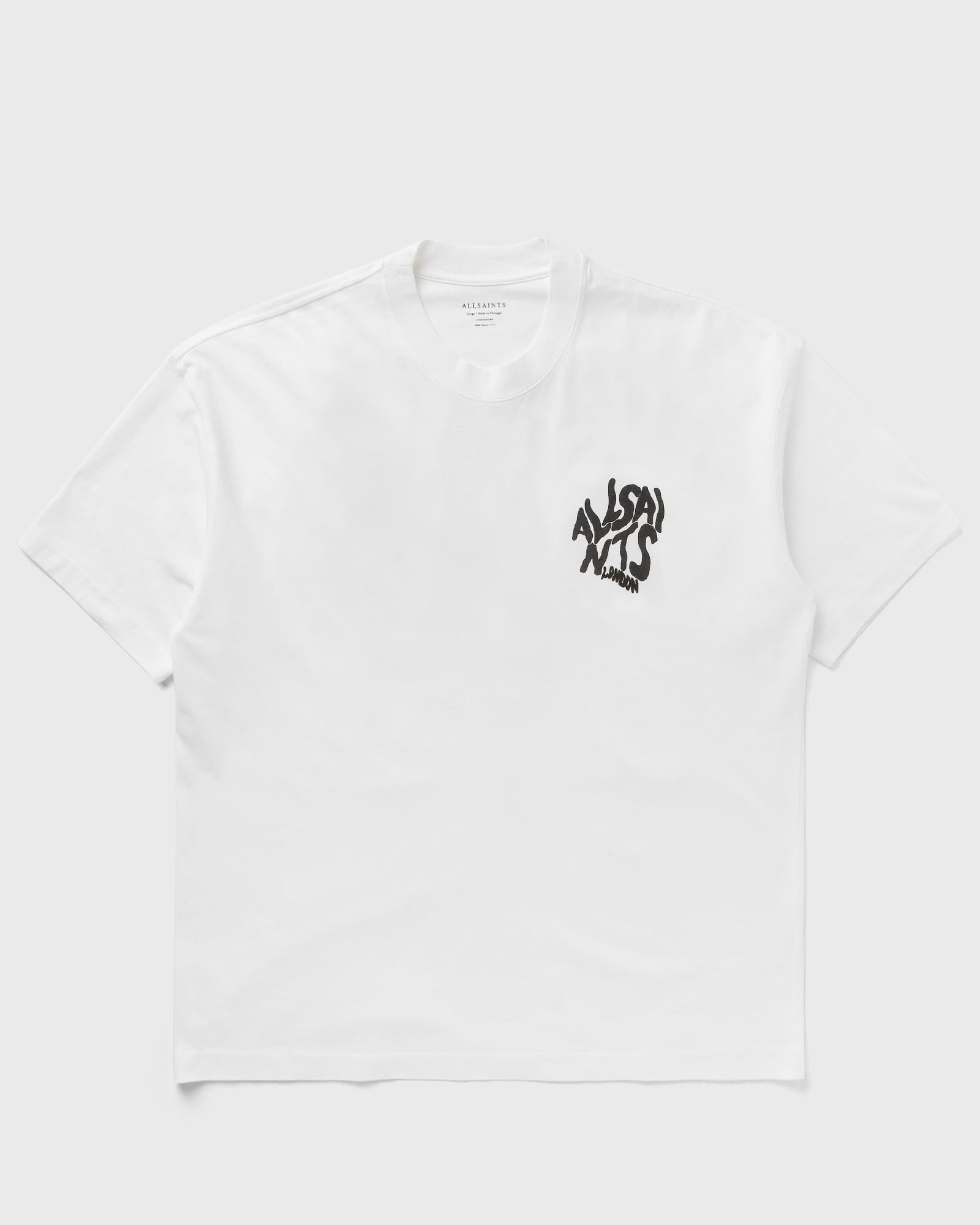 AllSaints ORLANDO SS CREW TEE, white