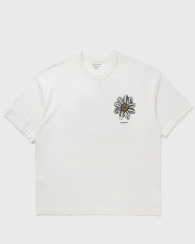 AllSaints PETALS SS CREW, white
