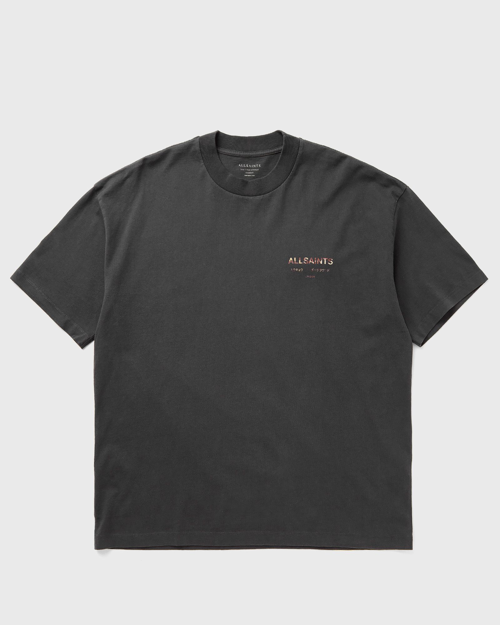 AllSaints UNDERGROUND SS CREW, black