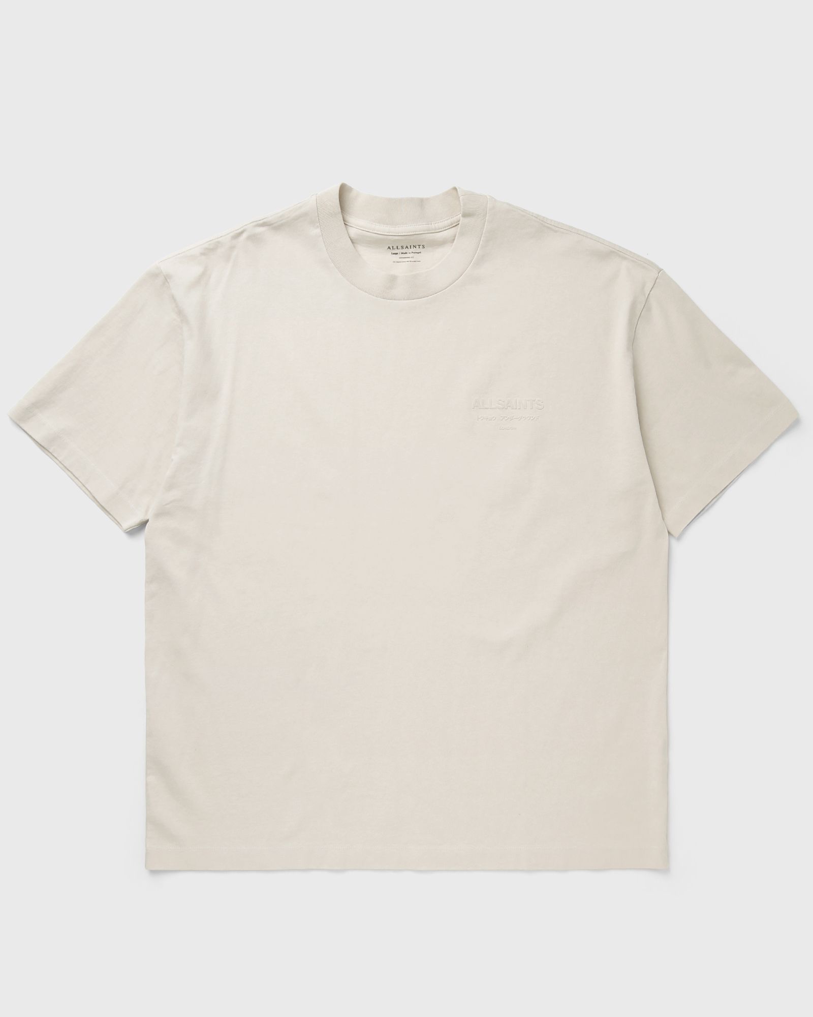 AllSaints XANDER SS CREW TEE, white