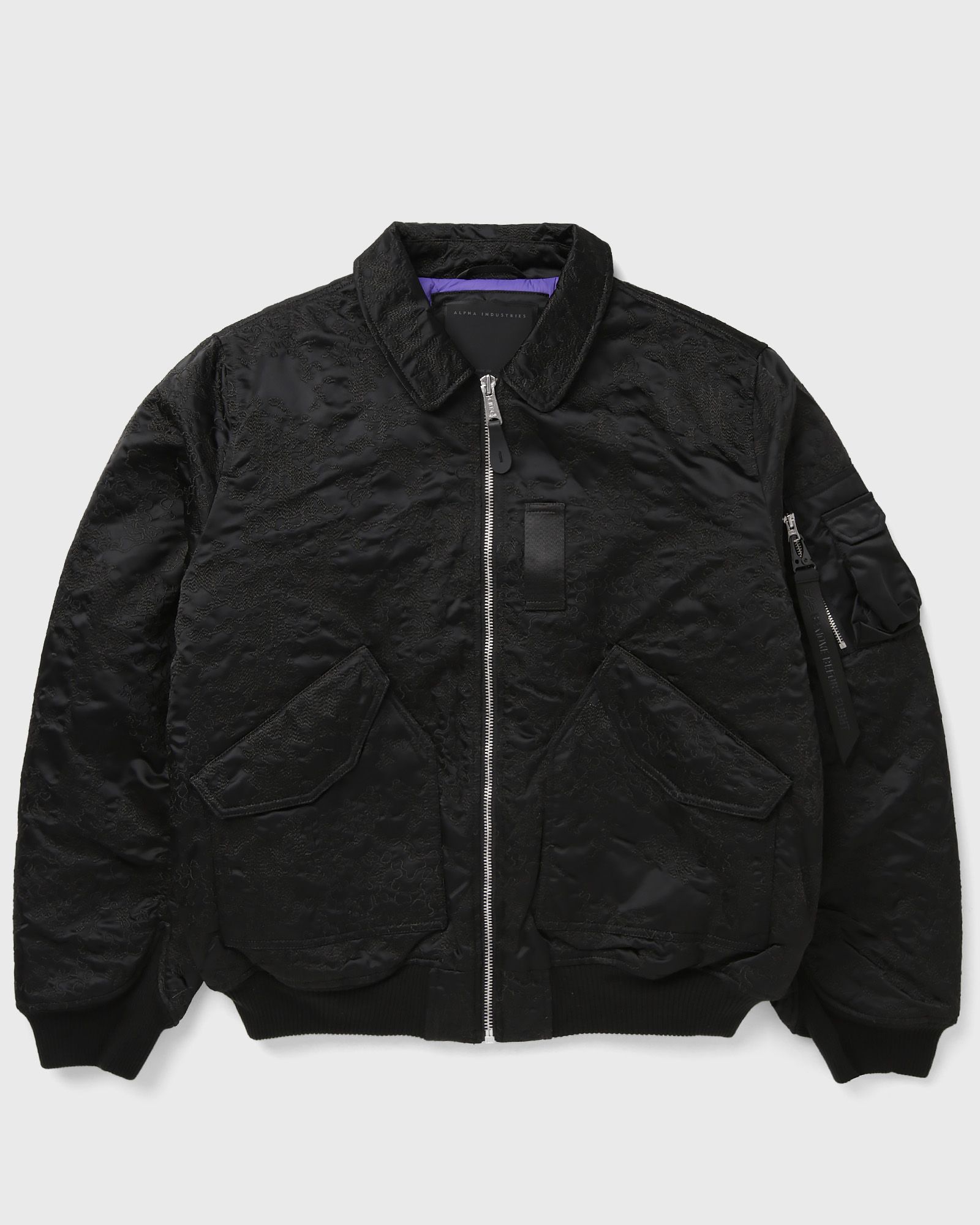 alpha industries CWU-45/P Camo Embroidery UV, black