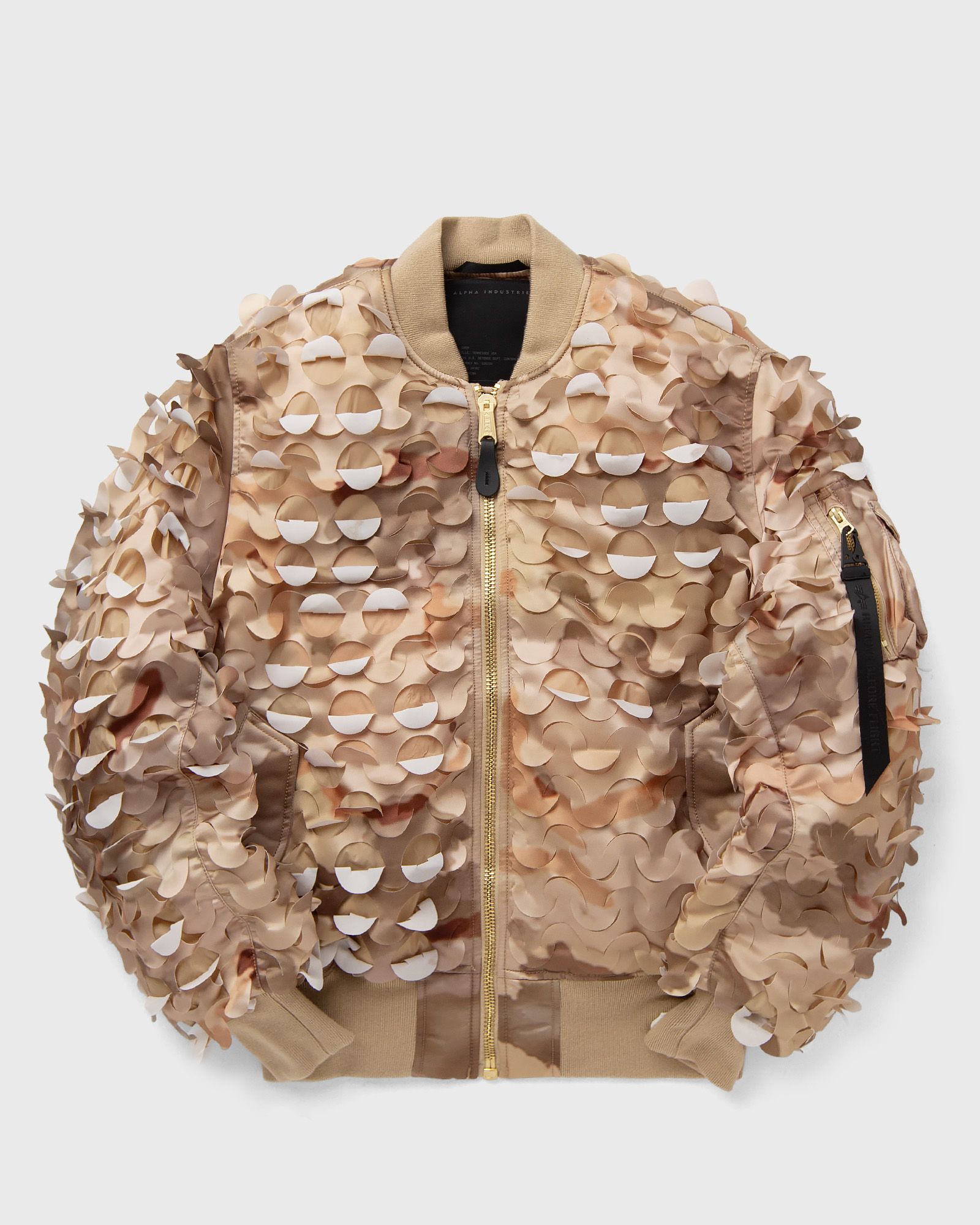 alpha industries MA-1 ULCANS Flight Jacket, beige