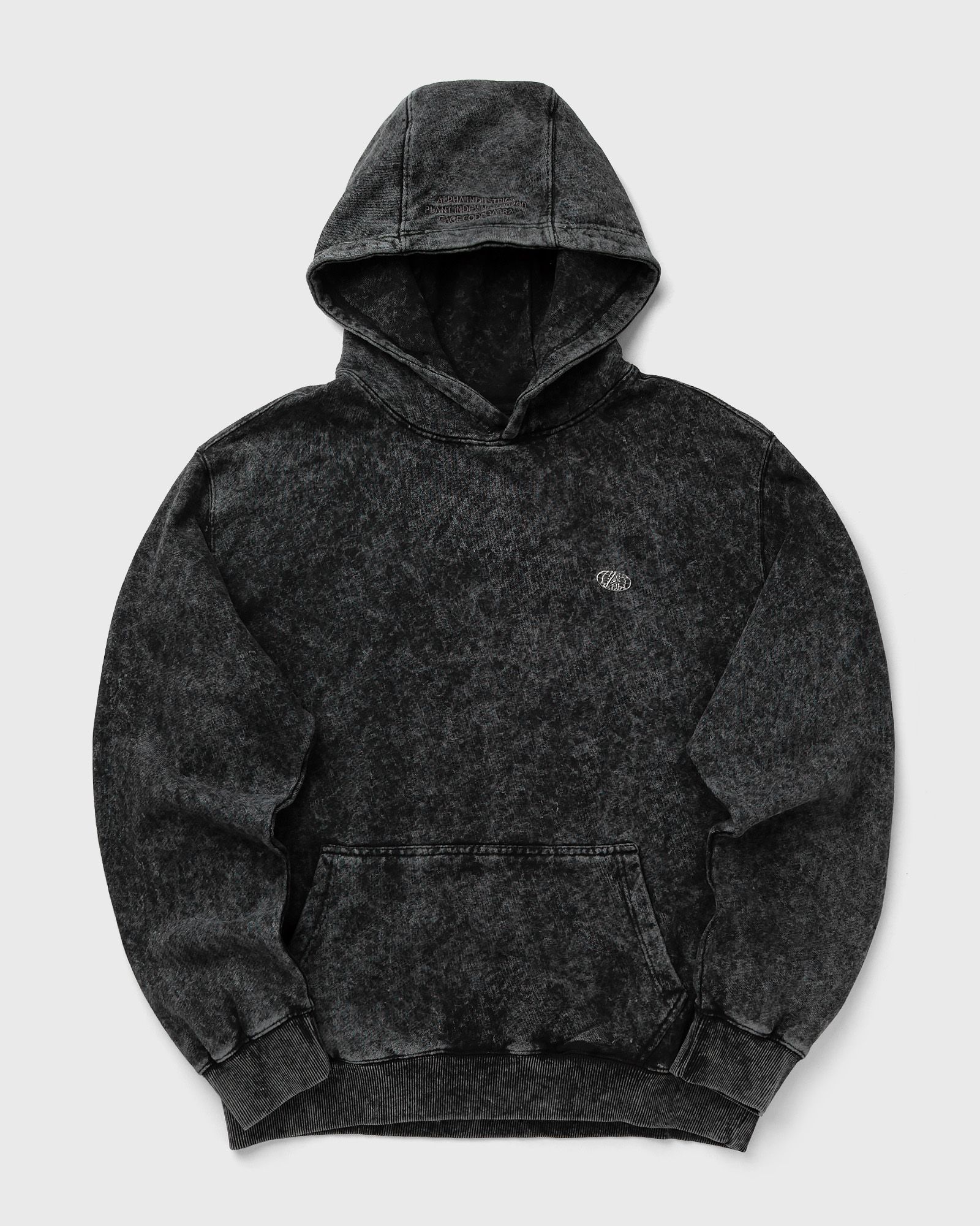 alpha industries World Embroidery Hoodie Unisex, black