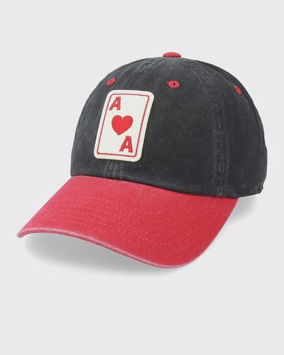 American Needle ARCHIVE ANAHIEM ACES, black|red