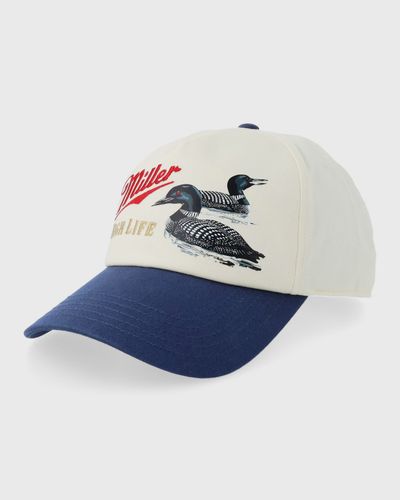 American Needle ROSCOE MILLER HIGH LIFE, blue|beige
