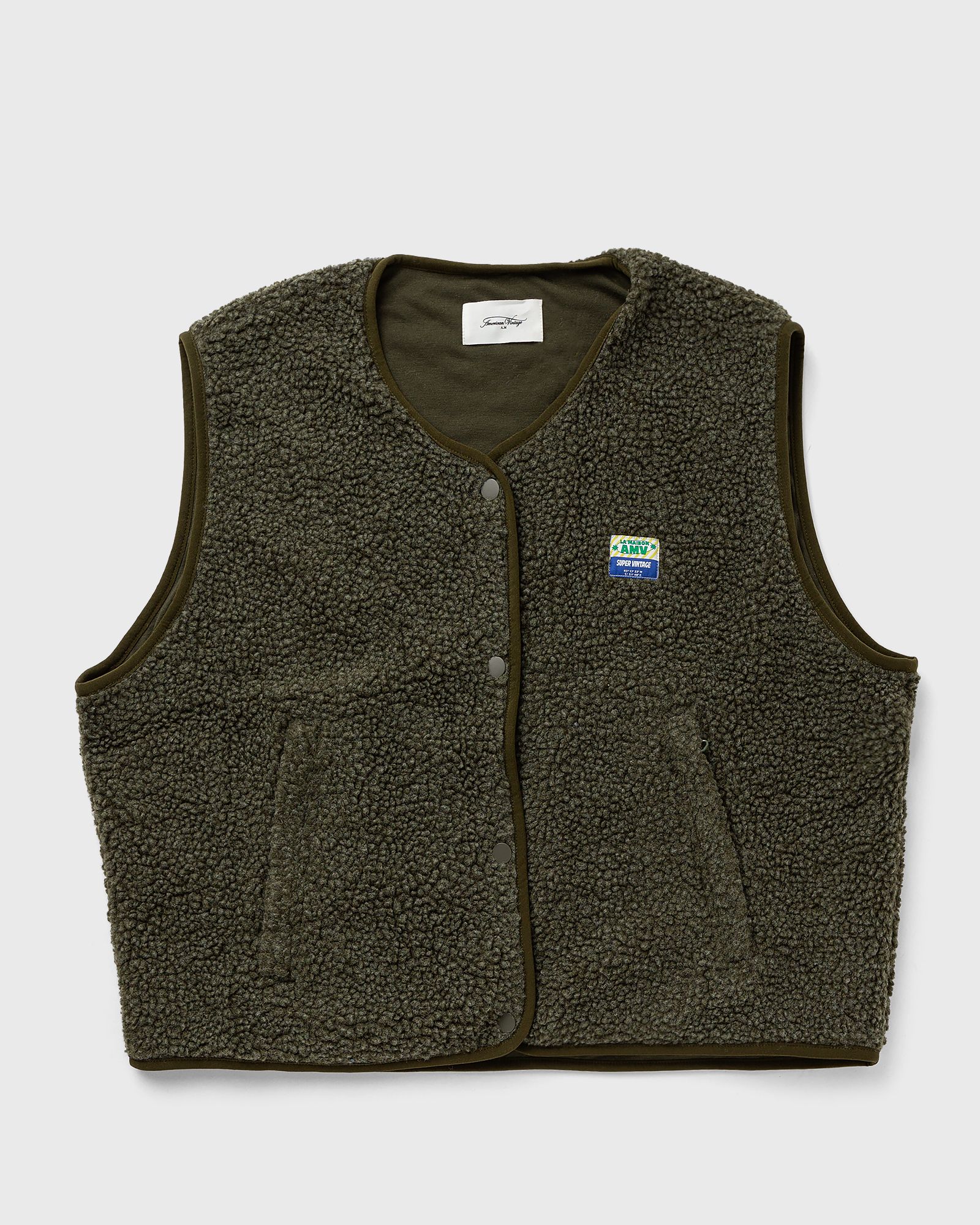 American vintage HOKTOWN VEST, green