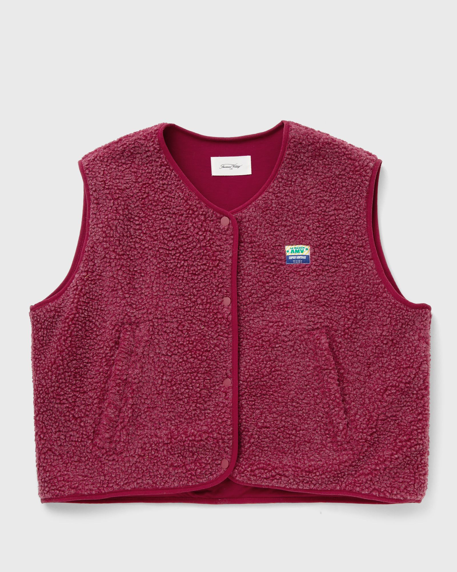 American vintage HOKTOWN VEST, purple