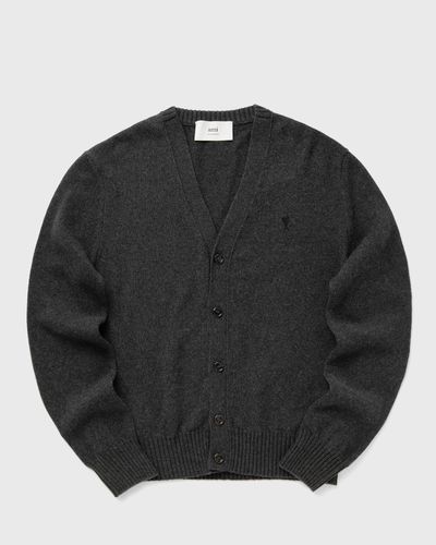 AMI Paris AMI DE COEUR CARDIGAN, grey