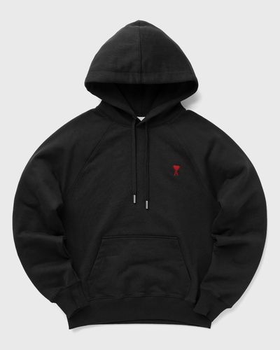 AMI Paris AMI DE COEUR HOODIE, black