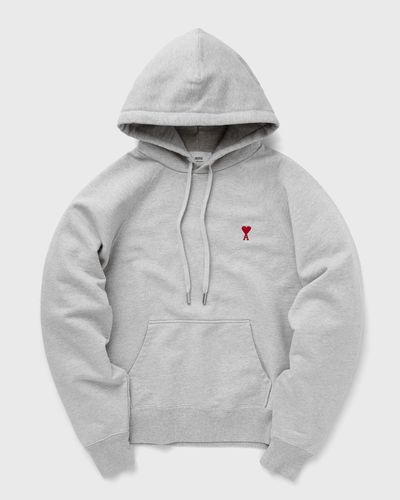 AMI Paris AMI DE COEUR HOODIE, grey