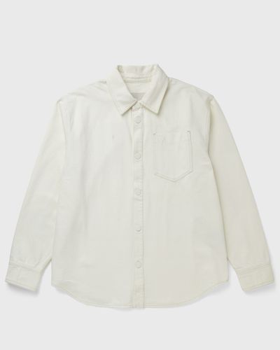 AMI Paris AMI DE COEUR OVERSHIRT, white