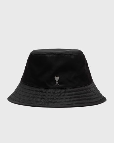 AMI Paris AMI DE COEUR STUD BUCKET HAT, black