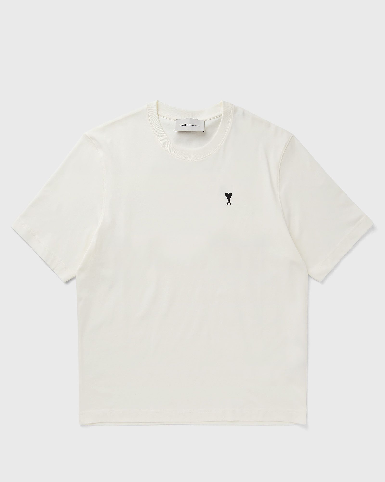 AMI Paris BOXY FIT SHORT SLEEVES ADC TEESHIRT, white