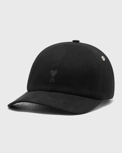 AMI Paris BRODERIE AMI DE COEUR NOIR CAP, black