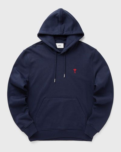 AMI Paris CLASSIC AMI DE COEUR HOODIE, blue