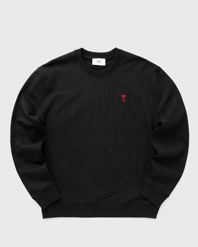 AMI Paris CLASSIC AMI DE COEUR SWEATSHIRT, black