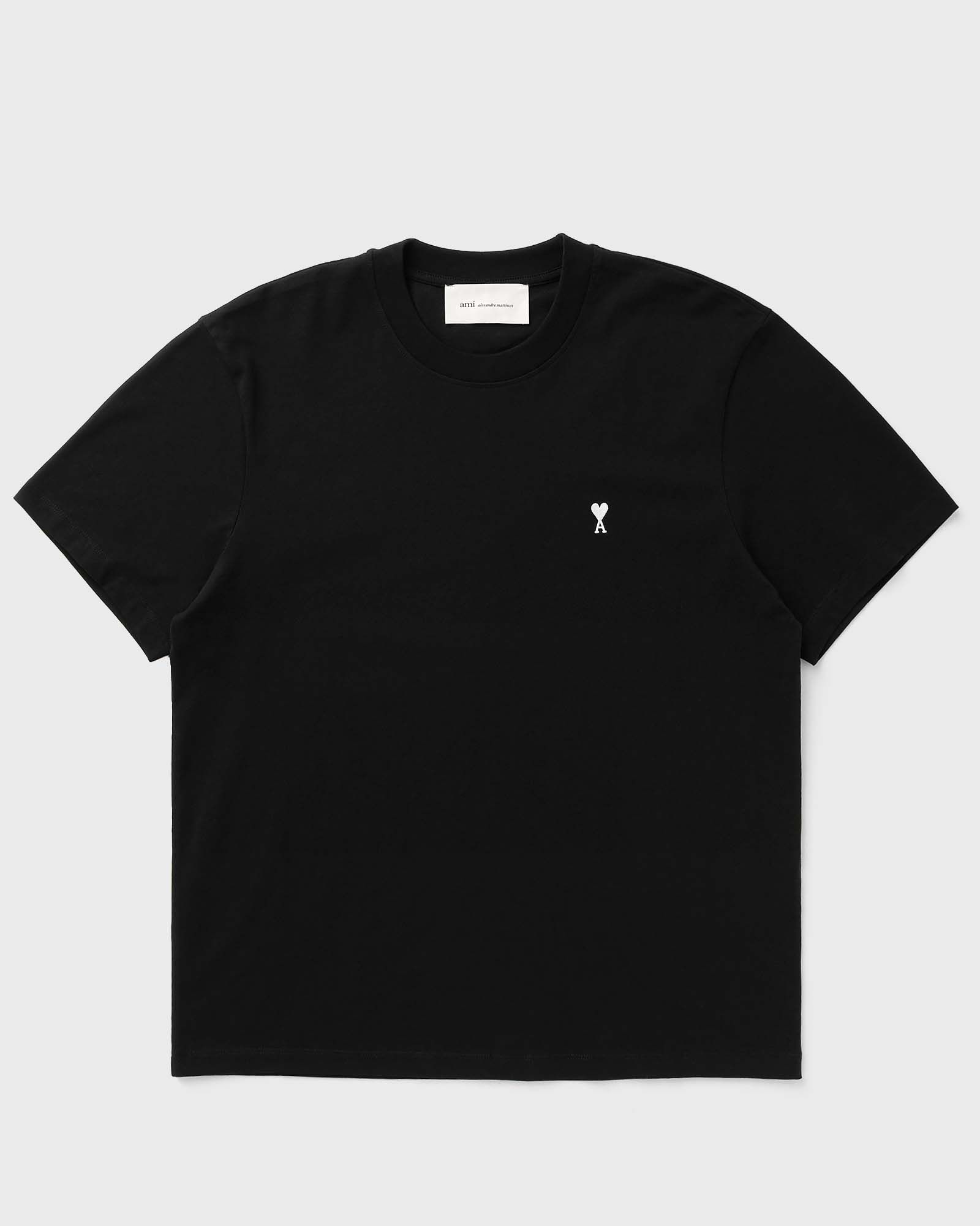 AMI Paris CONTRASTED ADC TSHIRT, black