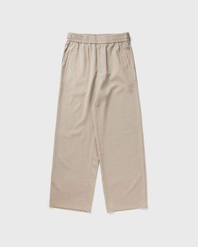 AMI Paris ELASTICATED TROUSERS, brown