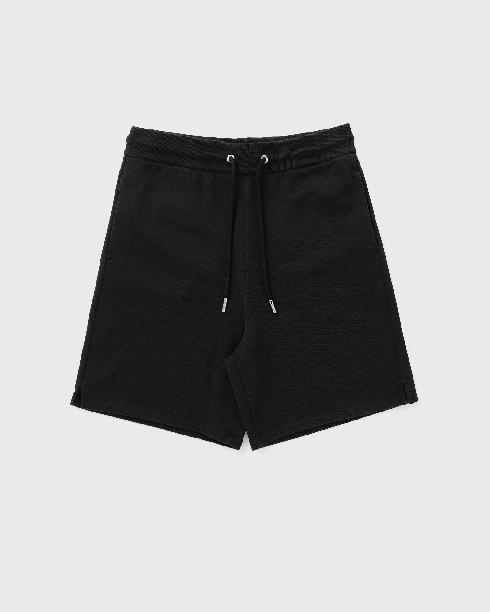 AMI Paris SHORT WITH CONTRASTED AMI DE COEUR, black