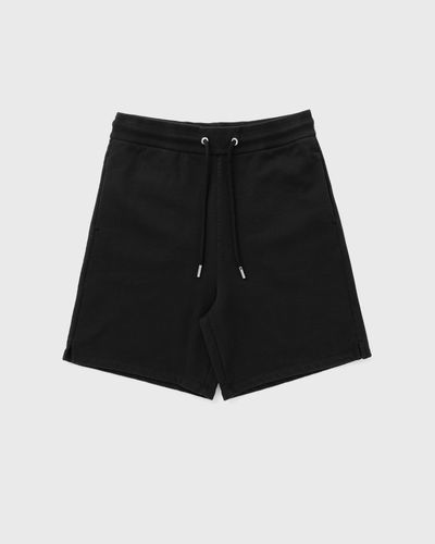 AMI Paris SHORT WITH CONTRASTED AMI DE COEUR, black