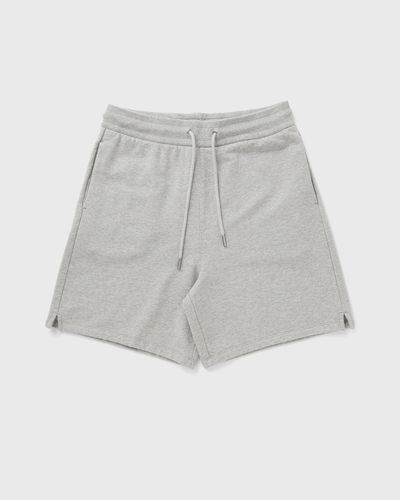 AMI Paris SHORT WITH CONTRASTED AMI DE COEUR, grey