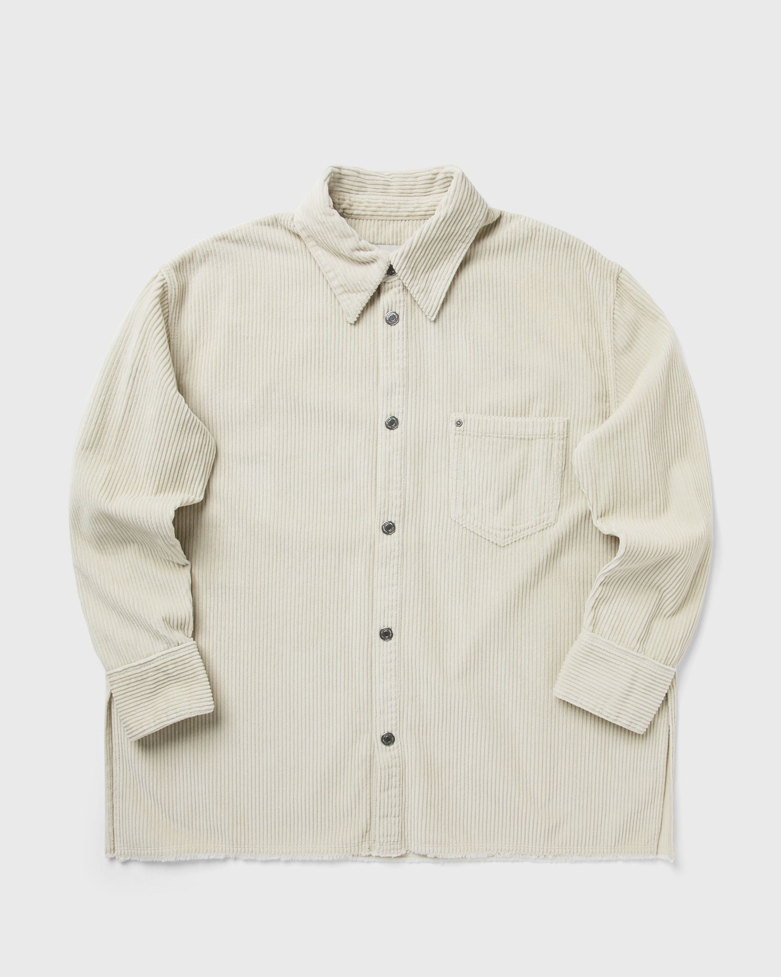 AMI Paris SIDE SLIT OVERSHIRT, beige