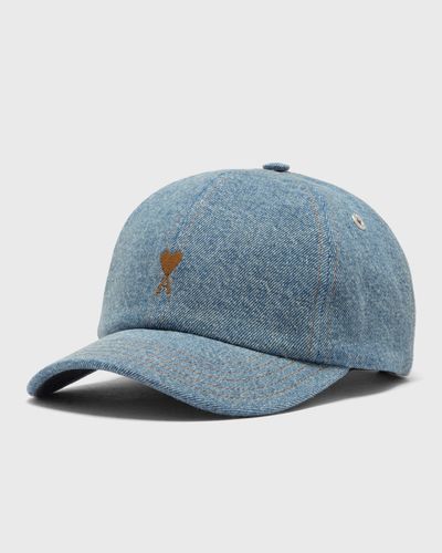 AMI Paris TABACCO AMI DE COEUR EMBROIDERY CAP, blue