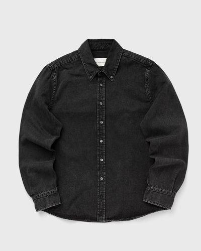 AMI Paris TONAL AMI DE COEUR SHIRT, black